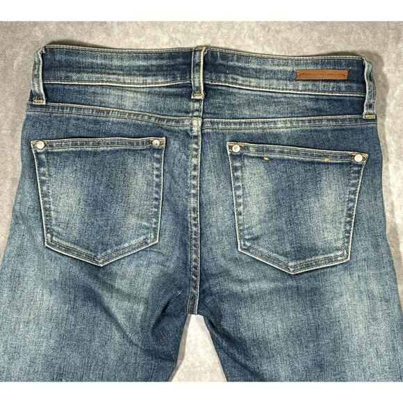 Pilcro And The Letterpress Jeans Women’s 25 Parallel Double Knee Straight Leg - Picture 2 of 6